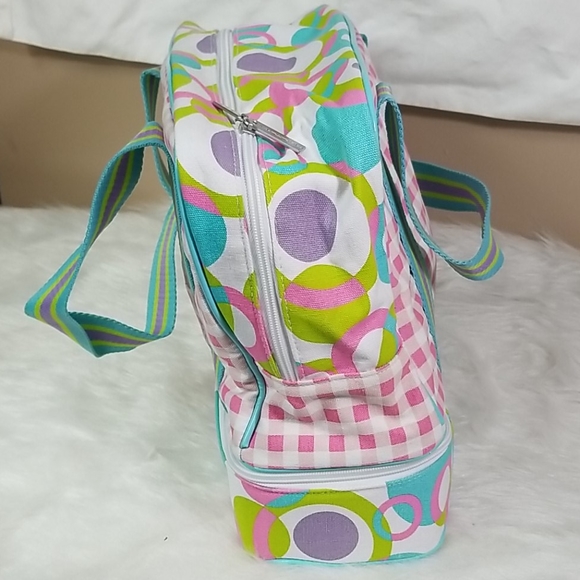 LITTLE MISMATCHED TOTE WITH 2 TRAVEL CASES - Picture 4 of 8